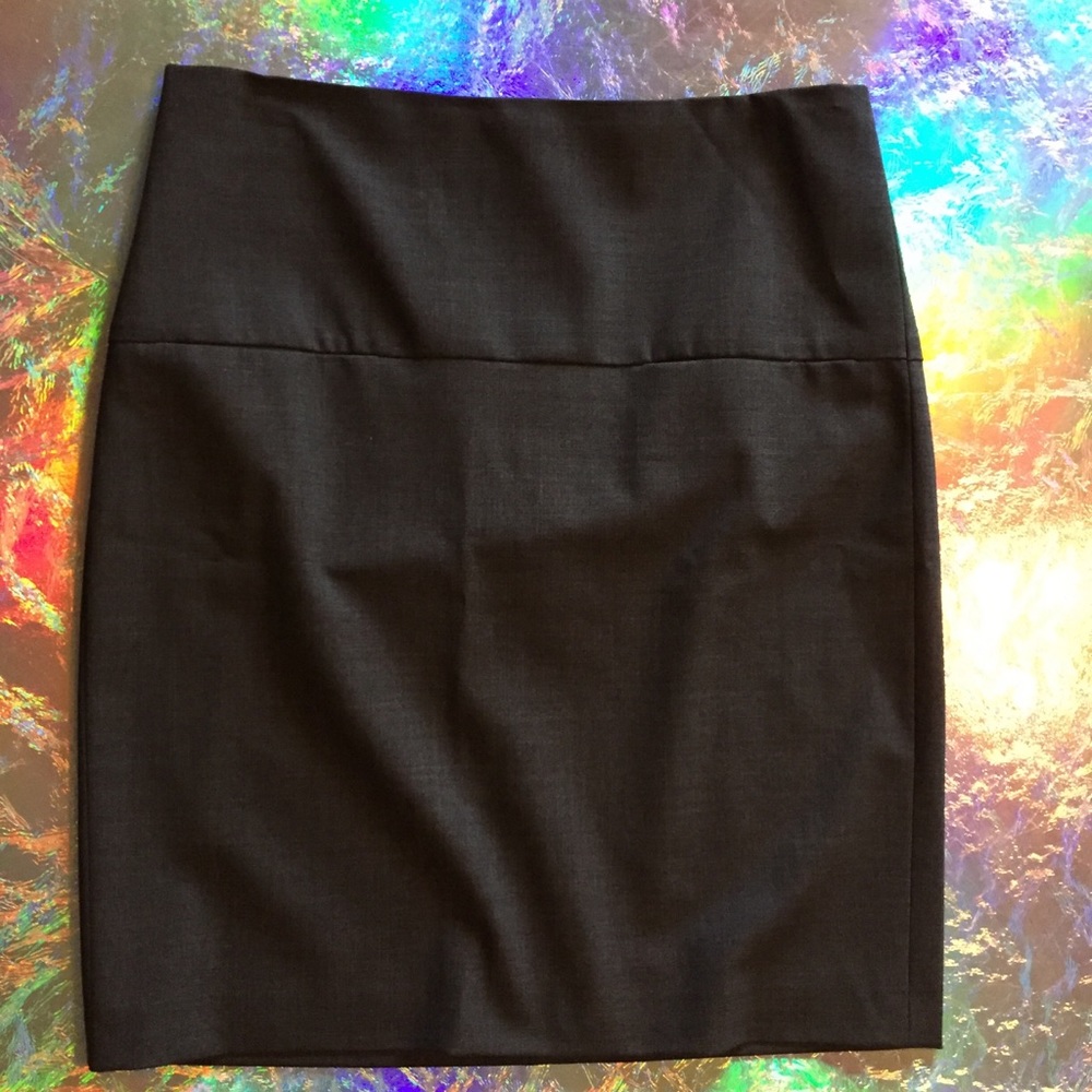 Theory skirt suit Sz 6/8. Dark grey. Like new! - Picture 4 of 11